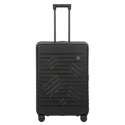 Front. Bric's - Bric's B|Y Ulisse 28" Expandable Spinner, Black - Black.