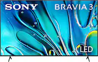 Sony - 85" Class BRAVIA 3 LED 4K UHD Smart Google TV (2024) - Front_Zoom