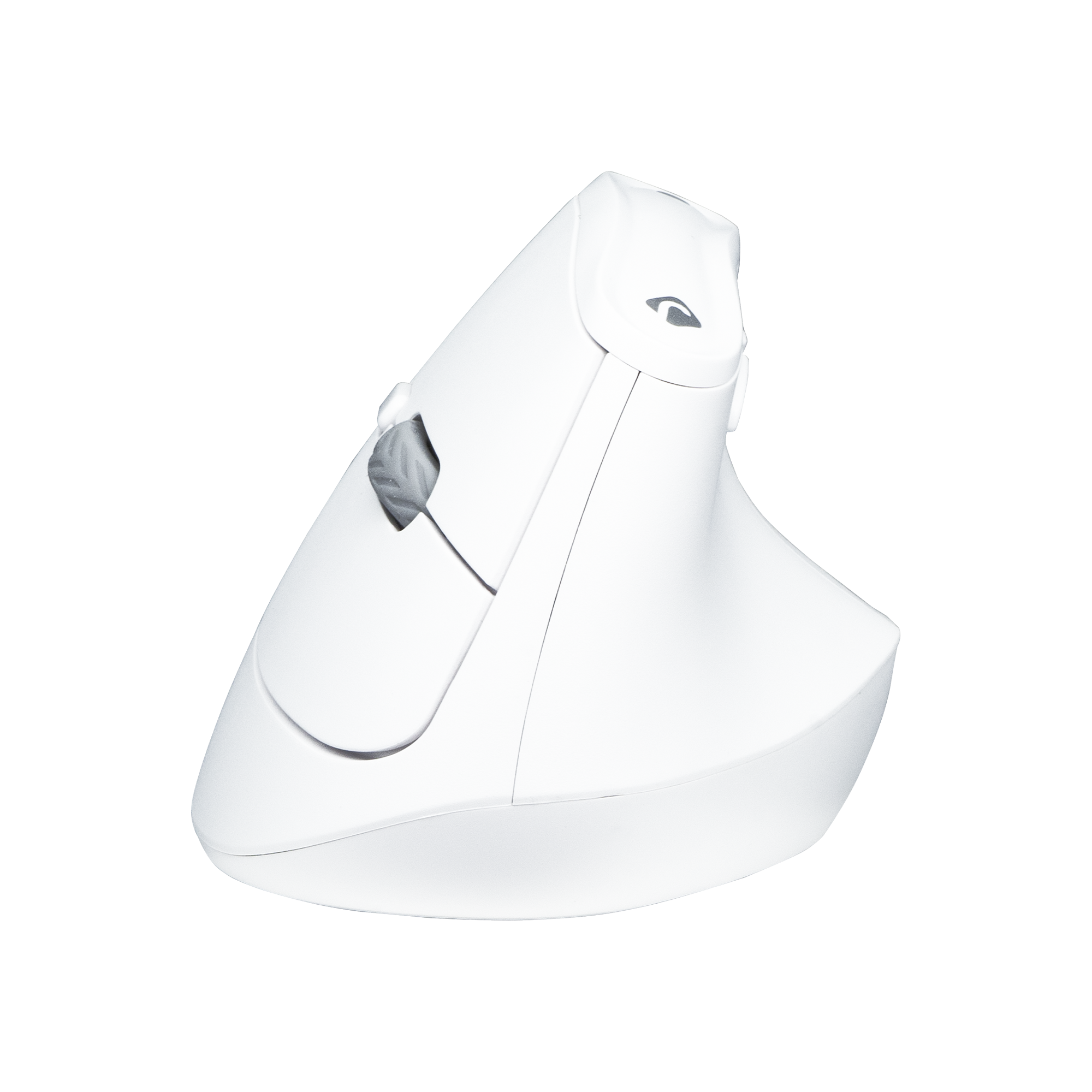J-Tech Digital - Vertical Wireless Ergonomic Mouse with 2.4G and Bluetooth Modes – Adjustable DPI - Wireless - White