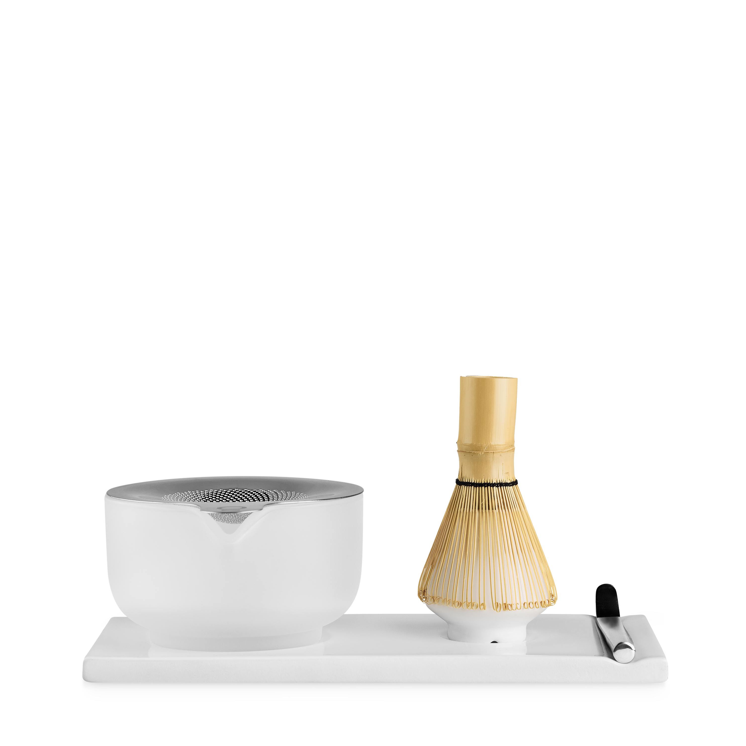 Angle. Fellow - Matcha Set with Matching Ceramic Bowl.