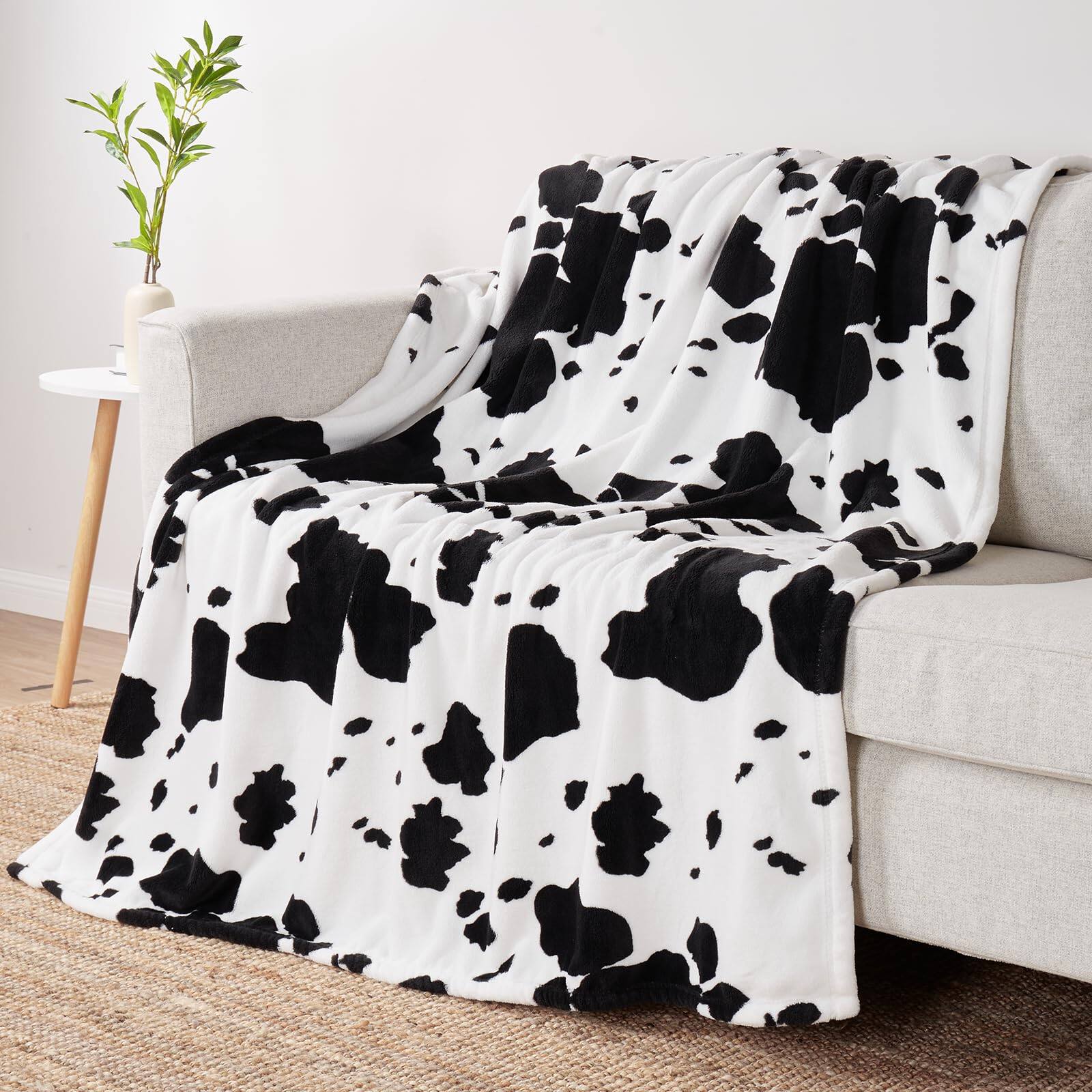 Black White Throw (50" x 60")
