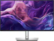 Front. Dell - P2425H 24" Full HD (1920x1080) PC Display, 100Hz, IPS, 5ms, 99% sRGB, USB-C, DisplayPort, HDMI - Black.