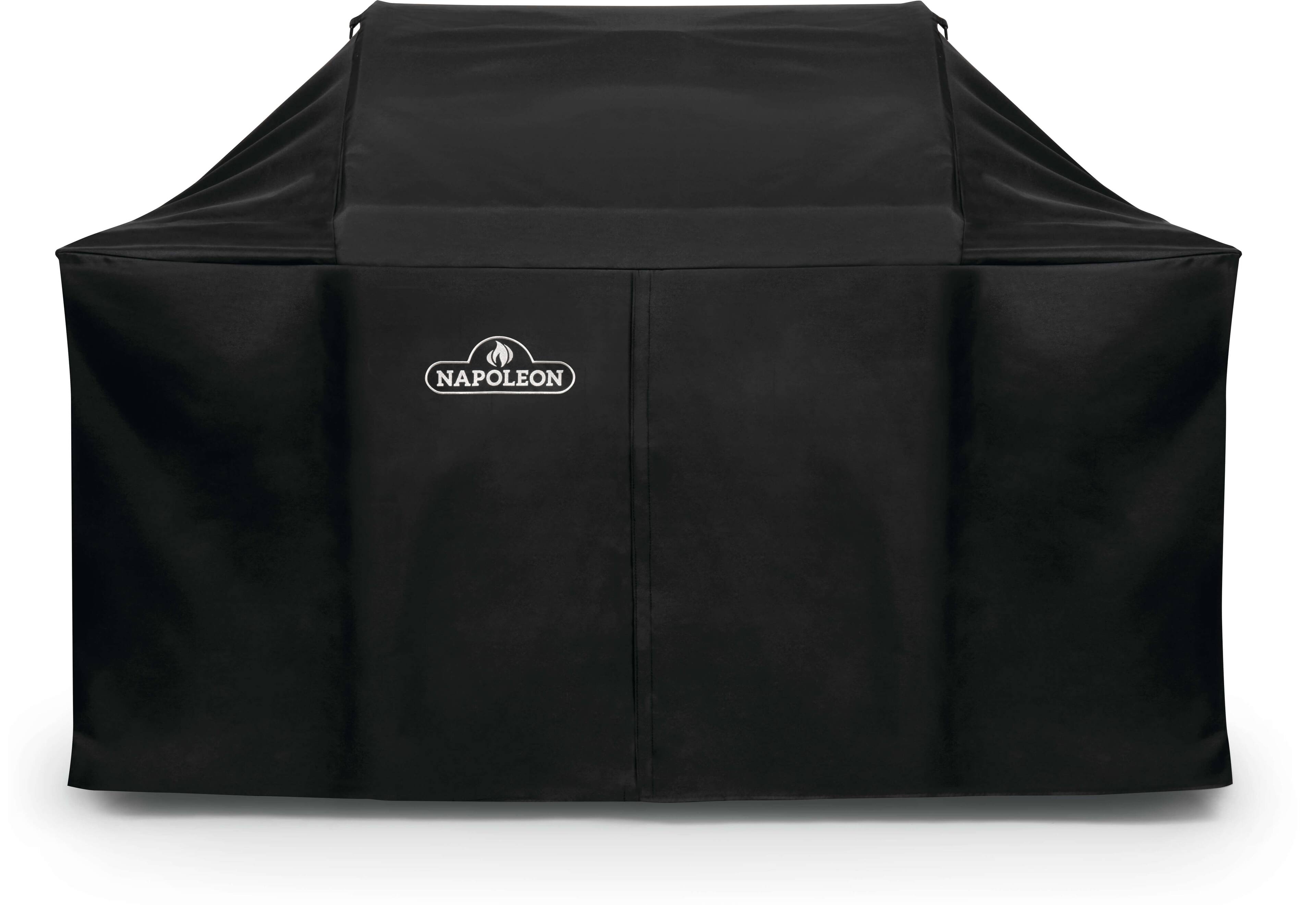 Angle. Napoleon - Rogue 625 Grills Premium Cover - Black.