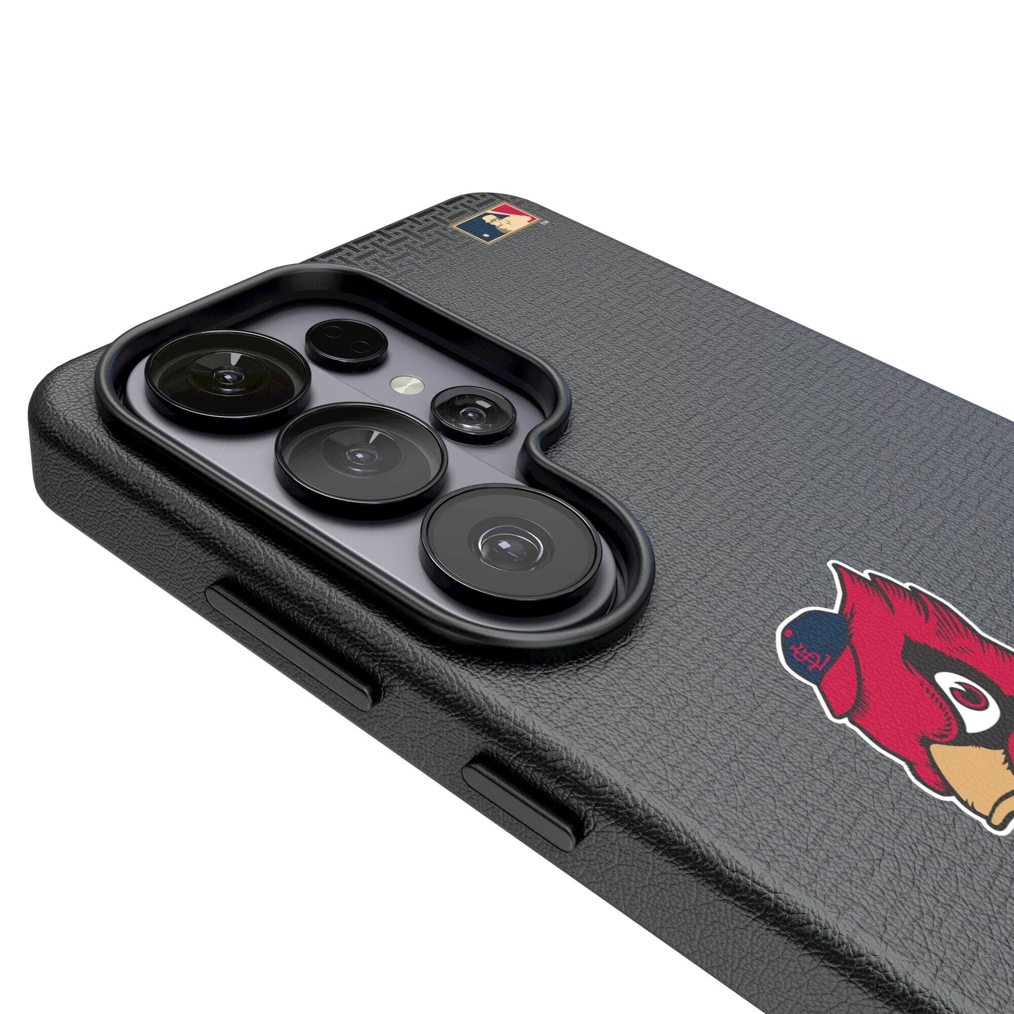 Alt View 2. Keyscaper - Cooperstown Collection 1950s Galaxy Magnetic Bump Case - S25 - Black.