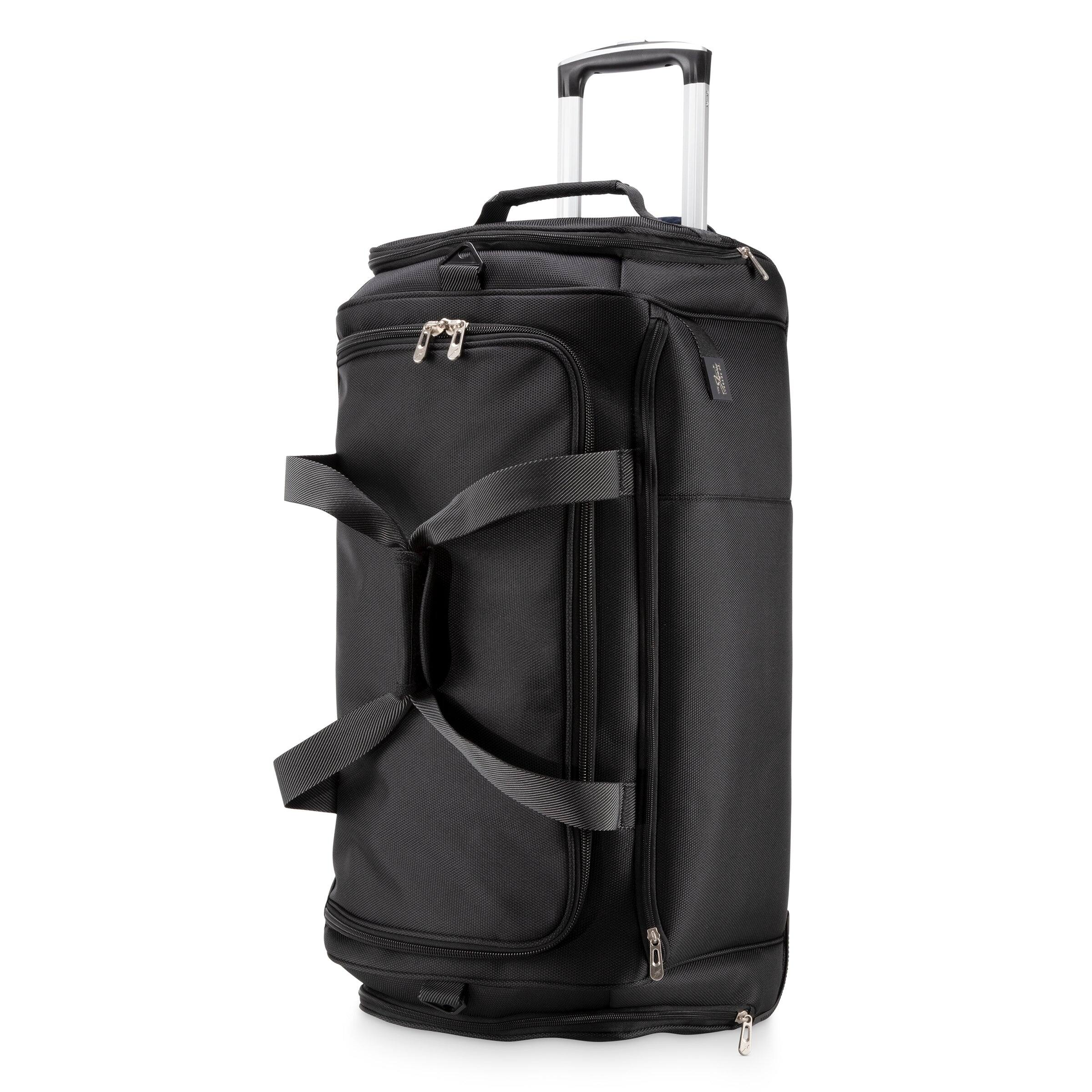 Alt View 3. Skyway - Sigma 7.0 Softside Large Rolling Duffel Bag, Black - Black.