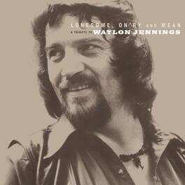 Various - Lonesome On'ry and Mean: A Tribute To Waylon Jennings - VINYL LP