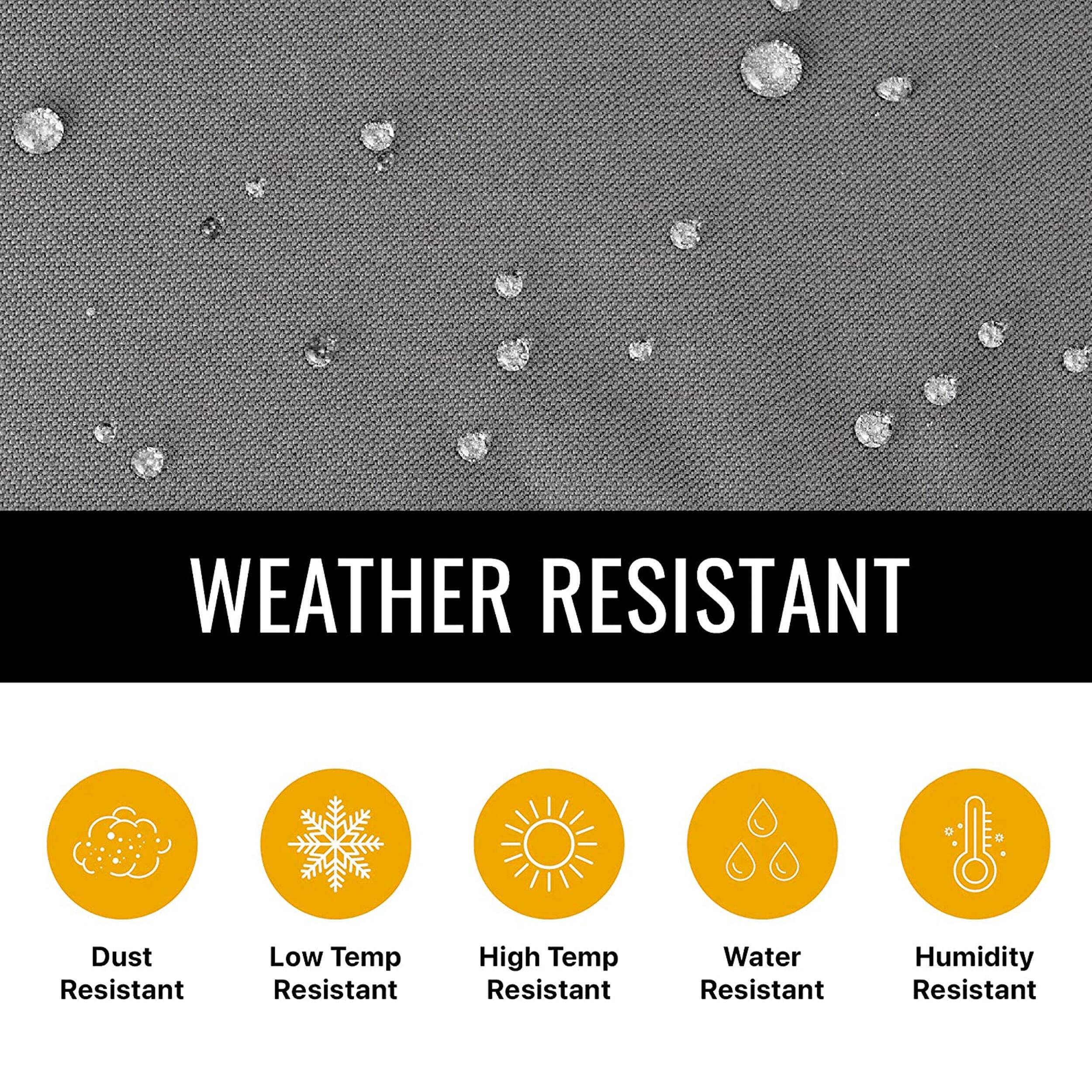 WEATHER RESISTANT

- Dust Resistant
- Low Temp Resistant
- High Temp Resistant
- Water Resistant
- Humidity Resistant