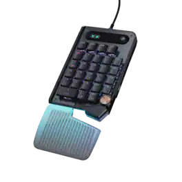 Turtle Beach - Command Series KP7 Wired Hall-Effect Gaming Keypad - Black