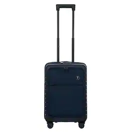 Bric's - Ulisse 21" Expandable Spinner with Pocket - Ocean Blue