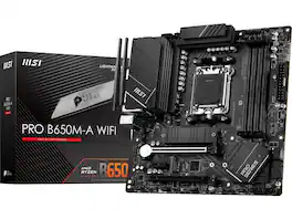 MSI - PRO B650M-A WIFI Desktop Motherboard