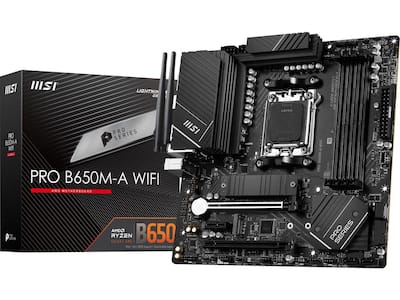 MSI PRO B650M A WIFI Desktop Motherboard - Best Buy MSI PRO B650M A WIFI Desktop Motherboard - Best Buy