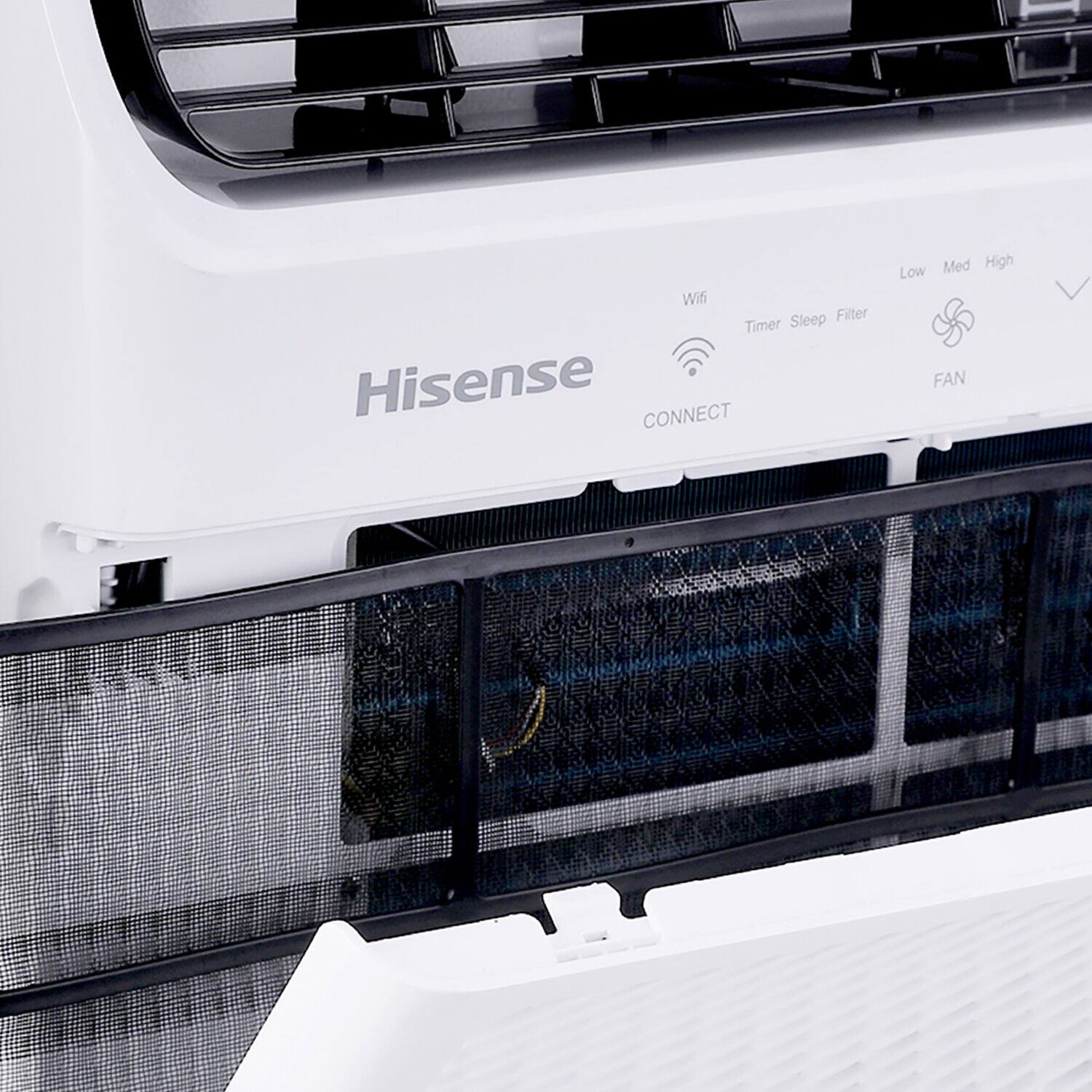 Hisense CONNECT  
Wifi  
Timer Sleep Filter  
FAN  
Low Med High