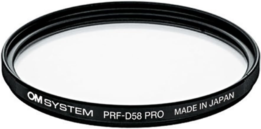 OM System PRF D58PRO 58mm Multi Coated Lens Protection Filter for M ...