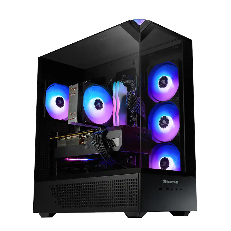 iBUYPOWER iBUYPOWER Element Gaming Desktop PC Intel Core Ultra 7 265F ...