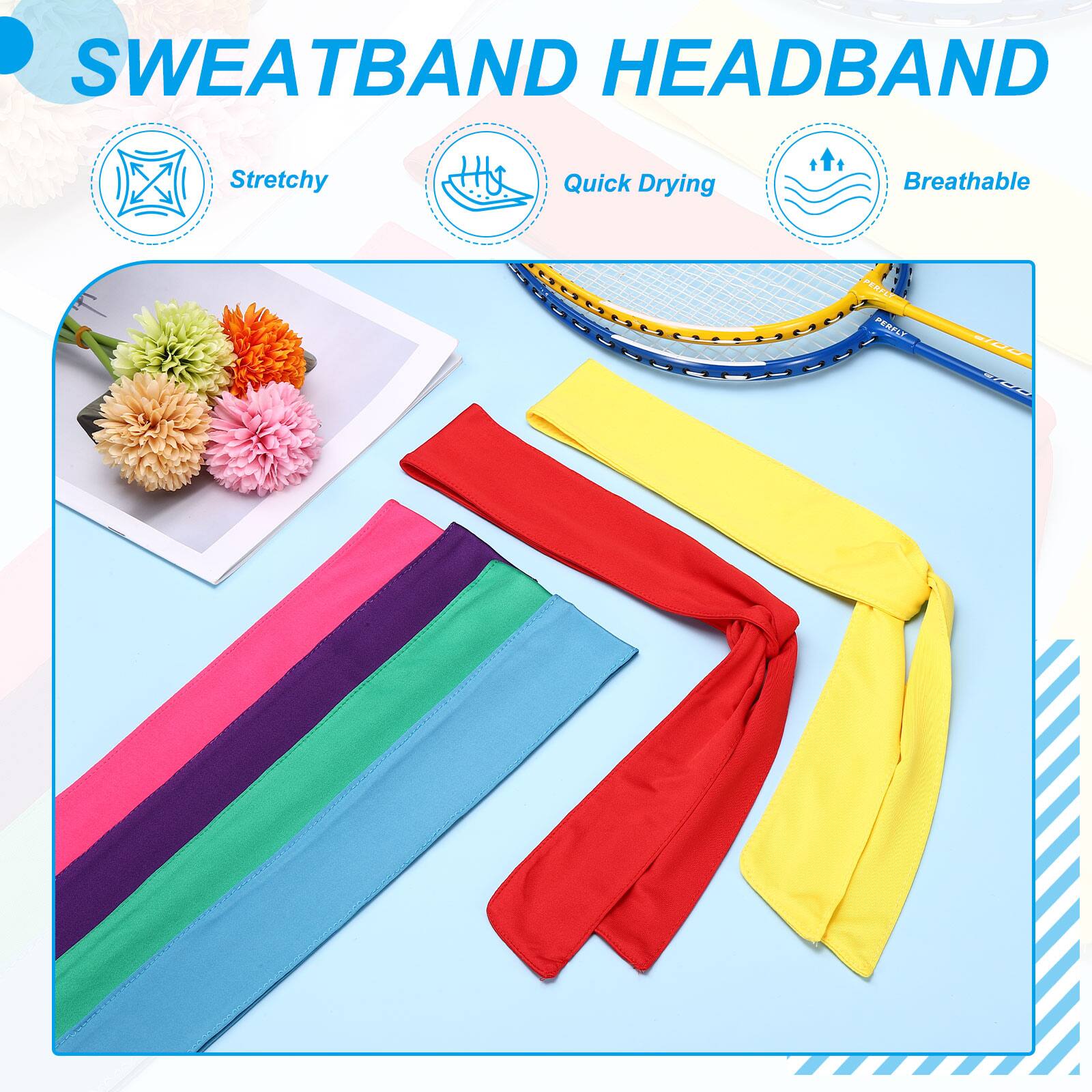 SWEATBAND HEADBAND

- Stretchy
- Quick Drying
- Breathable
