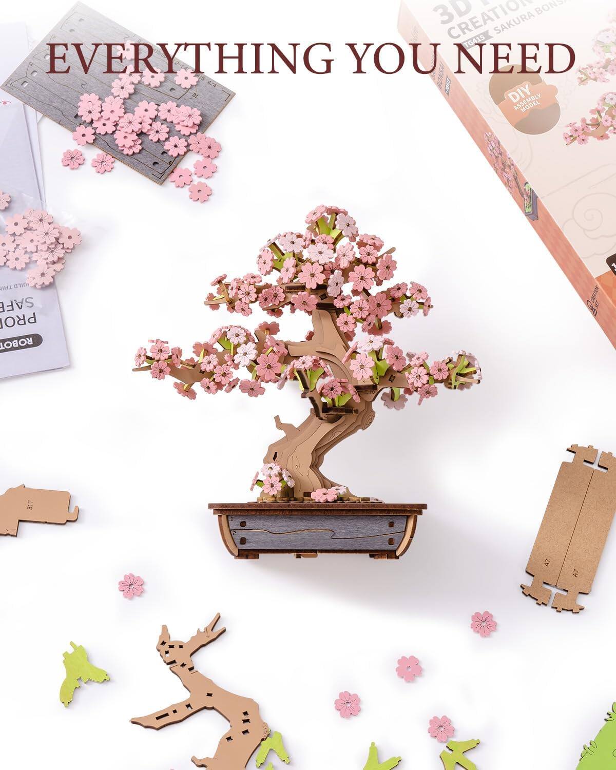 BON 3D CREATION SAKURA TG415 EVERYTHING YOU NEED 4/A CA r DIY MODEL THI ta SAFE PRO ROBOT 1

EVERYTHING YOU NEED

3D CREATION SAKURA BONSAI

DIY ASSEMBLY MODEL

ROBOT PORCELAIN SAFETY