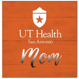 Jardine - Texas Health San Antonio 10'' x 10'' Mom Plaque - Orange