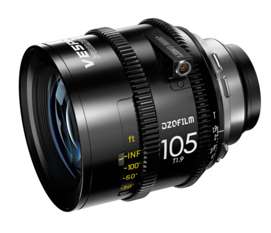 DZOfilm - Vespid2 105mm T1.9 Prime Lens (ARRI PL, Feet)