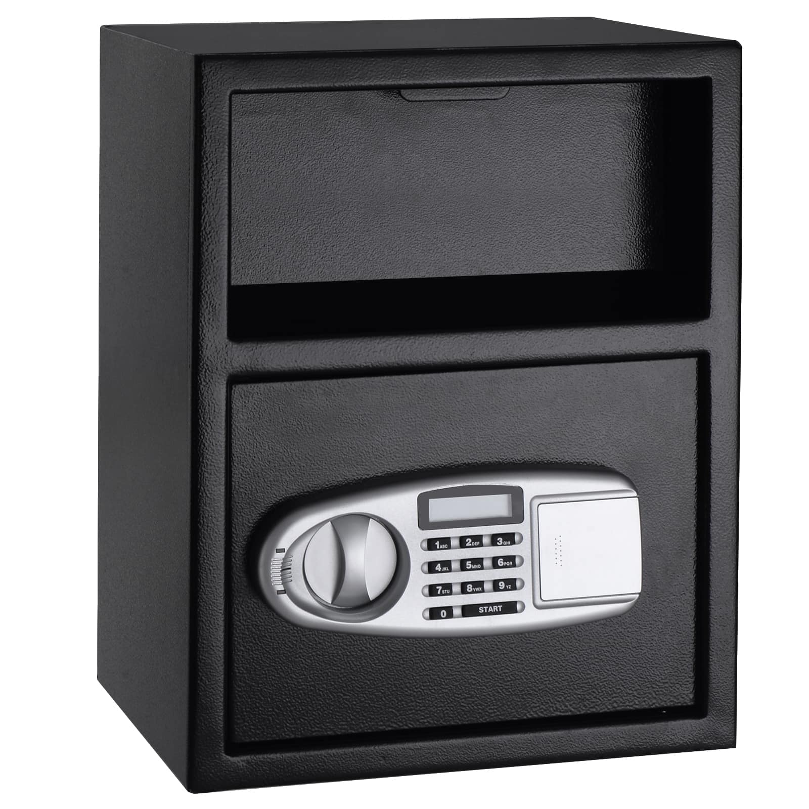 Ecooso - Digital Deposit Safe with Front Drop Slot, Electronic Keypad Lock, Depository Cash Storage