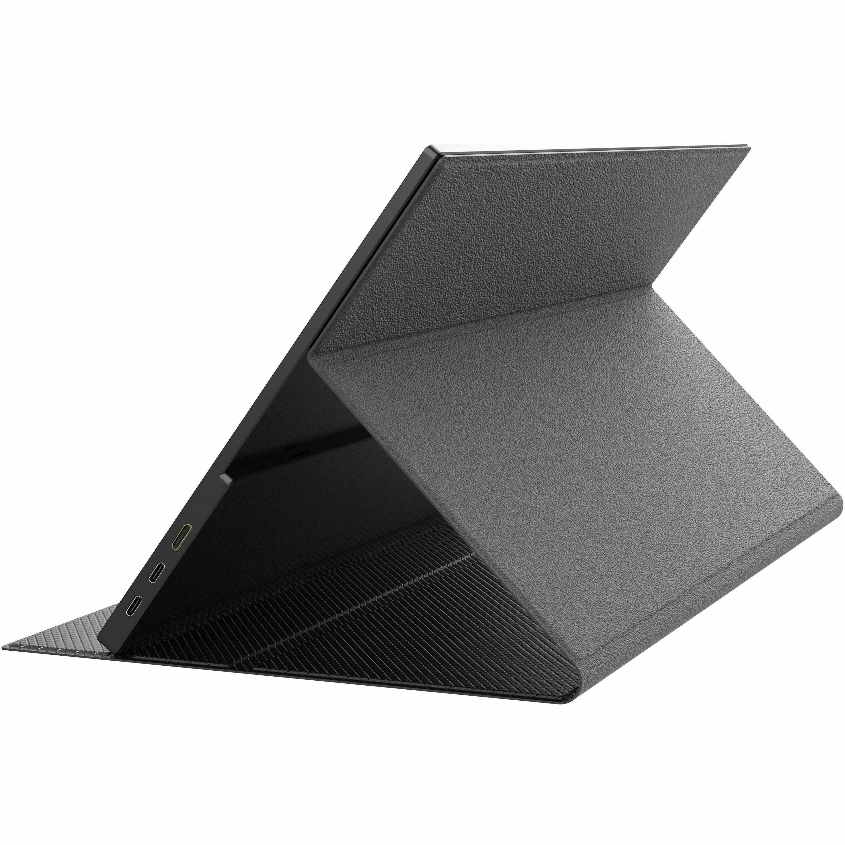 Alt View 1. AOC - AOC 16E10 - 15.6 inch Portable Monitor, LED, FHD, 2xUSB-C, Mini-HDMI, 3 Year Manufacturer Warranty - 16" - 15.6" - Black.