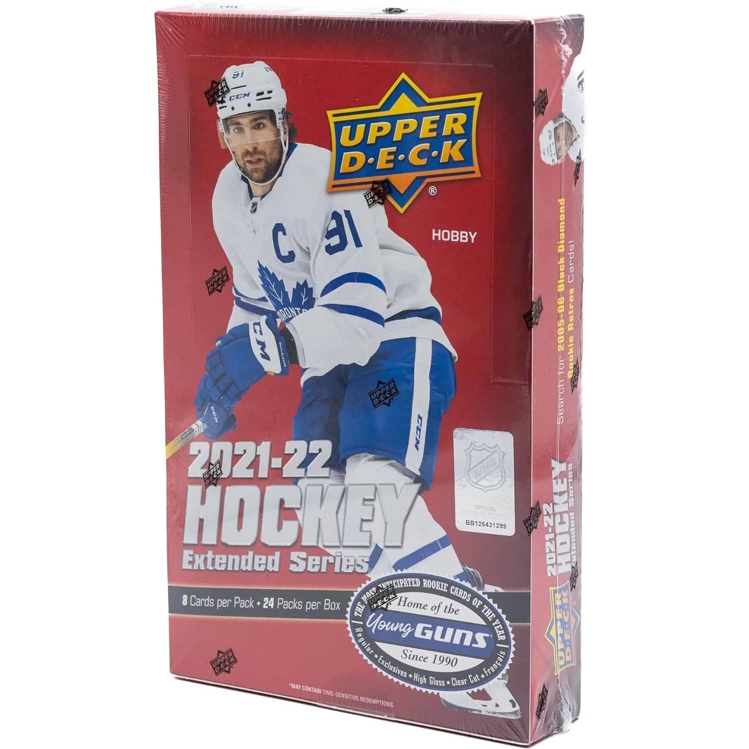 Upper Deck - Upper Deck: 2021 - 2022 Extended Series Hockey Hobby Box (24 Packs)