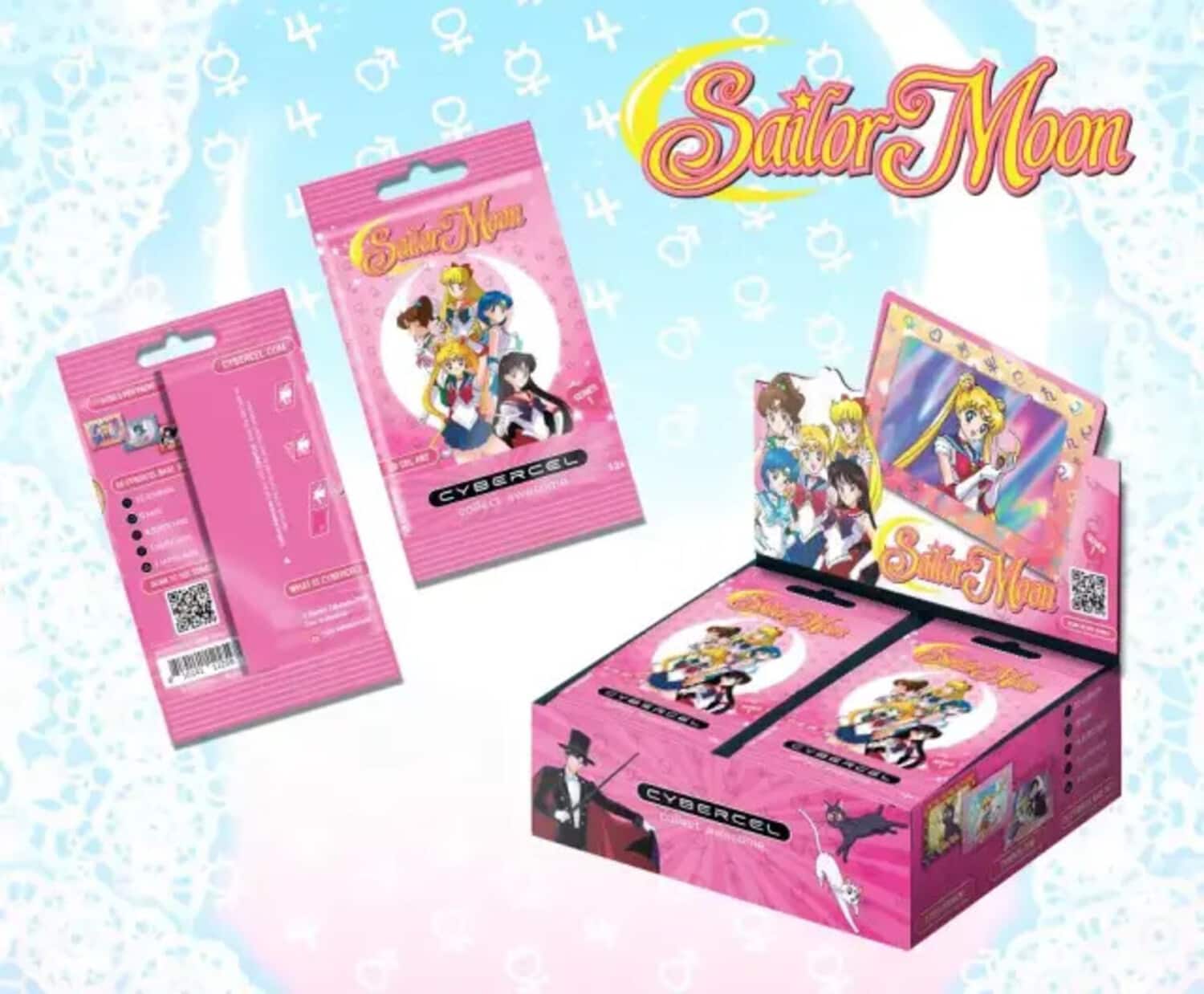 PopMarket CyberCel Sailor Moon Series 1 Foil Bag 3 Card Pack