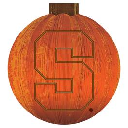Fan Creations - Syracuse 12'' Pumpkin Sign - Orange