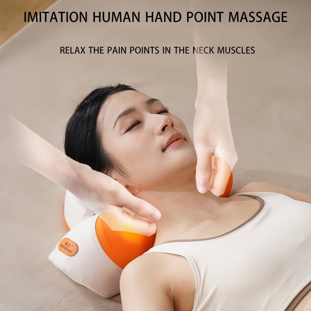 IMITATION HUMAN HAND POINT MASSAGE  
RELAX THE PAIN POINTS IN THE NECK MUSCLES