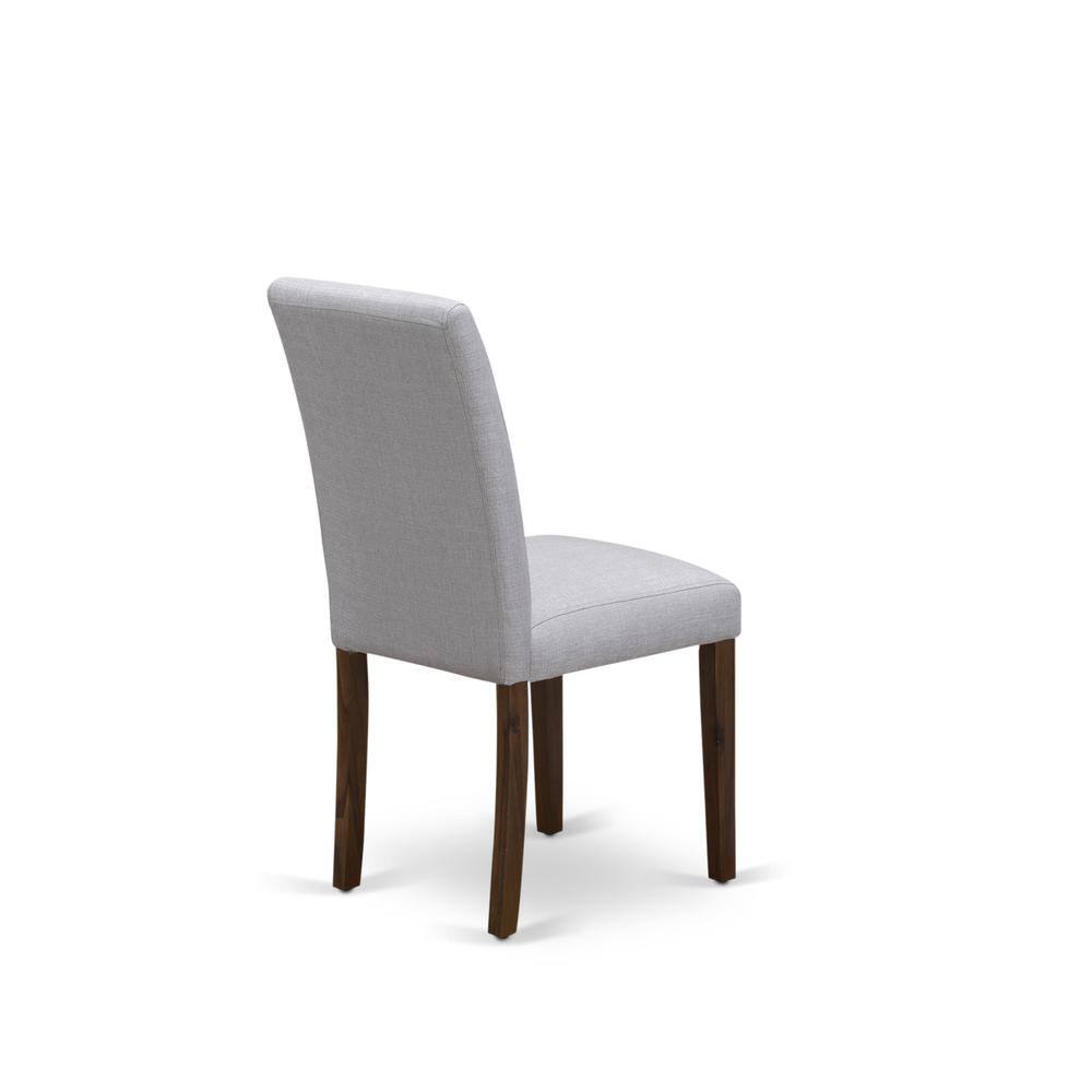 Alt View 4. East West Furniture - 3 Piece Dining Table Set Consist of a Rectangle Kitchen Table - Brown.