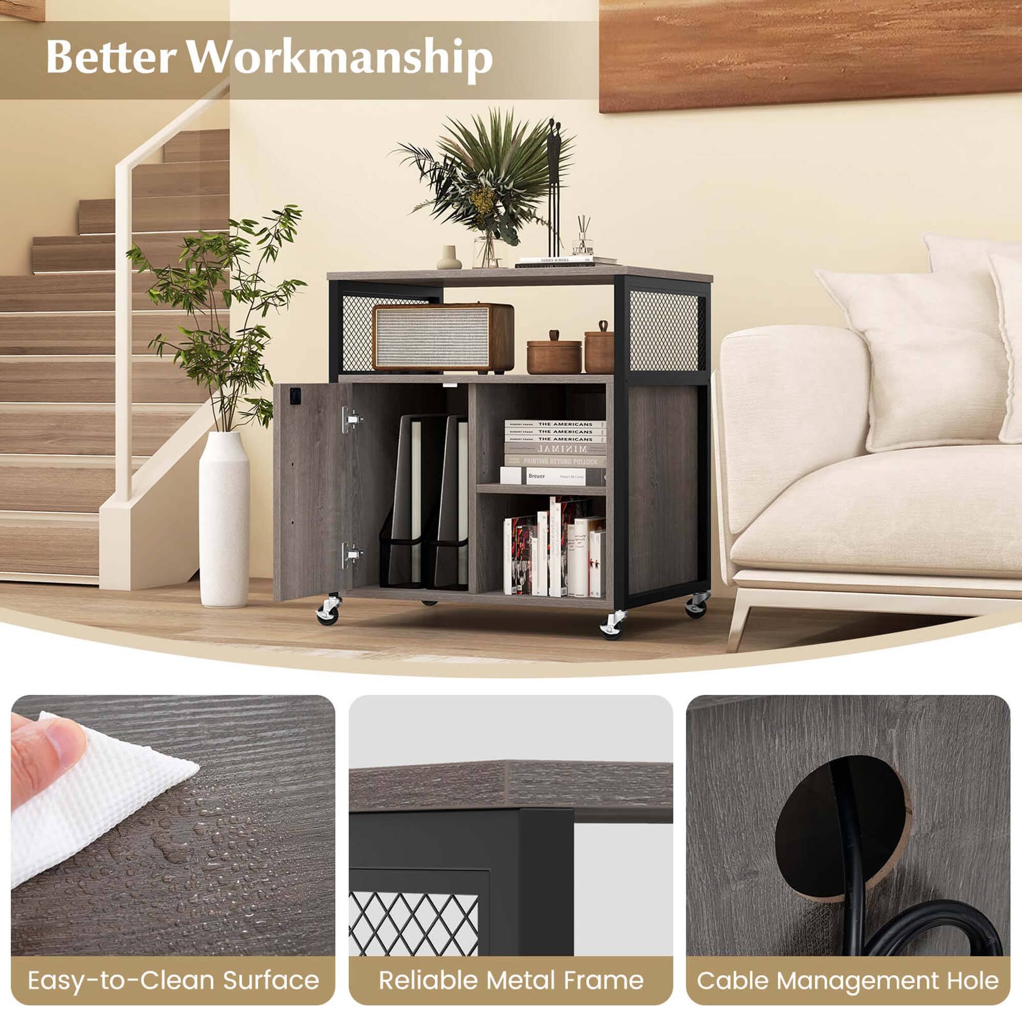 Better Workmanship

Easy-to-Clean Surface

Reliable Metal Frame

Cable Management Hole