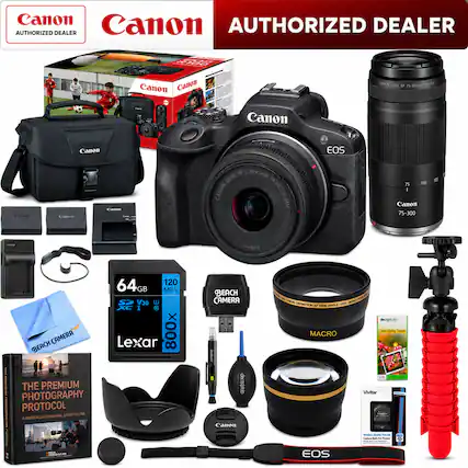 Canon AUTHORIZED DEALER
Canon EOS
Canon LENS RF-S 75-300mm F3.5-6.3 IS STM
Canon 64GB 120 MB/s V30 U3 800x Lexar
BEACH CAMERA
THE PREMIUM PHOTOGRAPHY PROTOCOL
A MASTERCLASS IN VISUAL STORYTELLING
Vivitar
MACRO
decaphoto
Canon EOS Strap