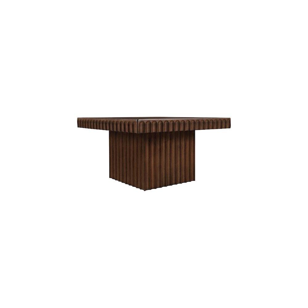 Alt View 2. Meridian Furniture - Spencer Brown Oak Veneer Coffee Table - Brown.