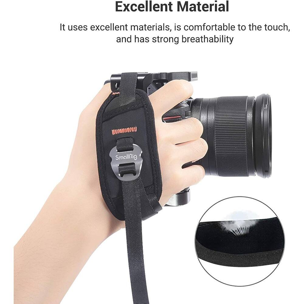 Excellent Material

It uses excellent materials, is comfortable to the touch, and has strong breathability

MMAA wwwww SmallRig