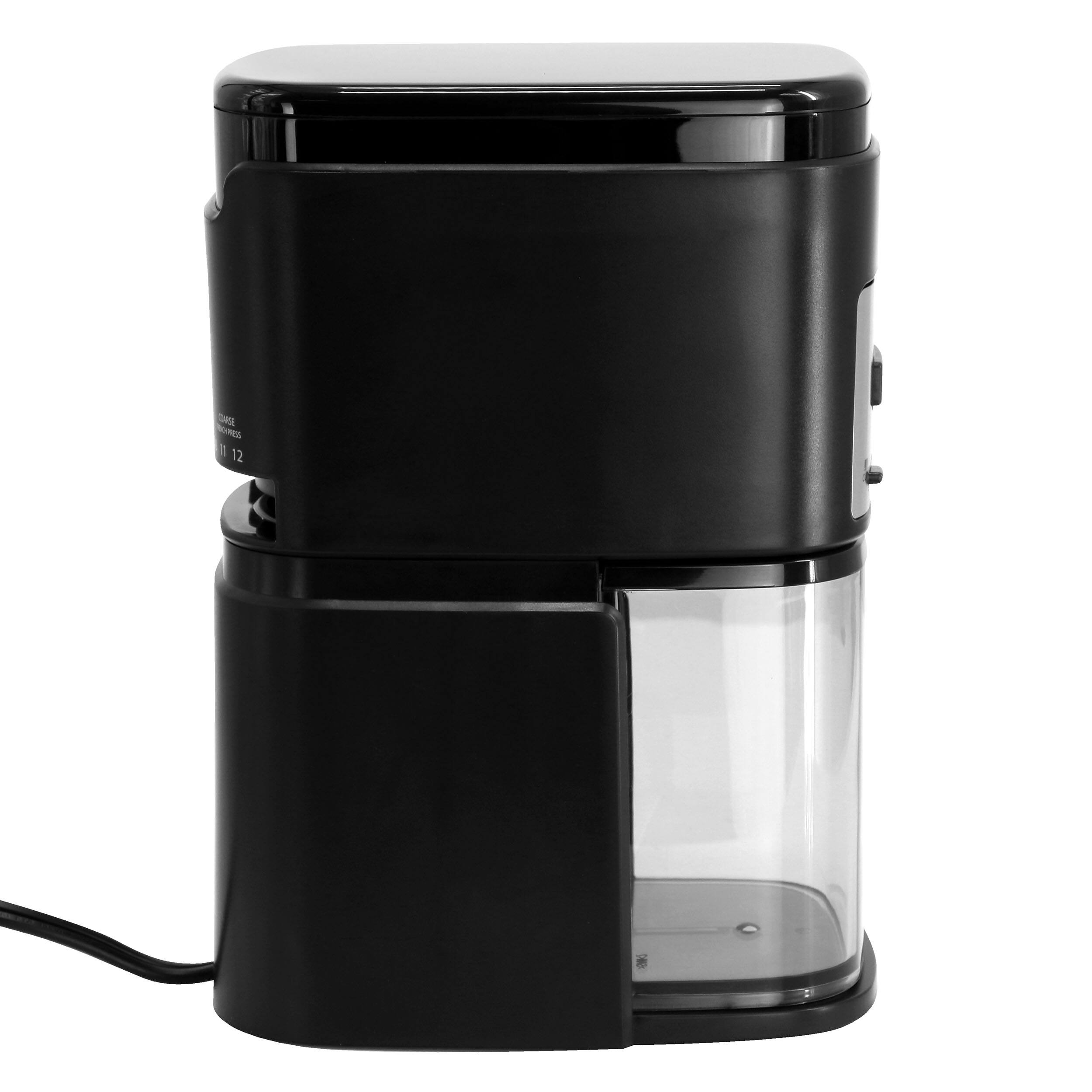 Alt View 1. Mr. Coffee - Mr. Coffee 12 Cup Automatic Burr Coffee Grinder - Black.