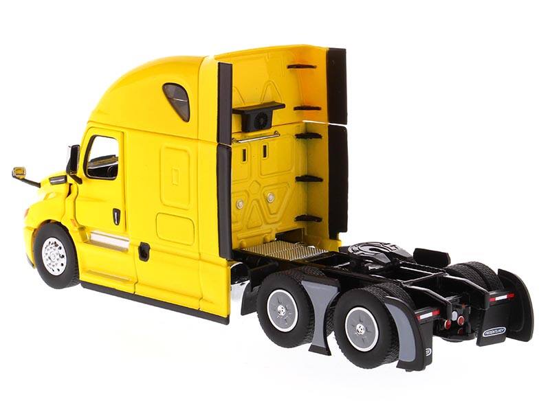 Alt View 2. Diecast Masters - Freightliner New Cascadia Sleeper Cab Truck Tractor Yellow 1/50 Diecast Model by Diecast Masters.