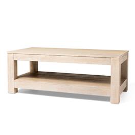 Maven Lane - Paulo Wooden Coffee Table Finish - Weathered White