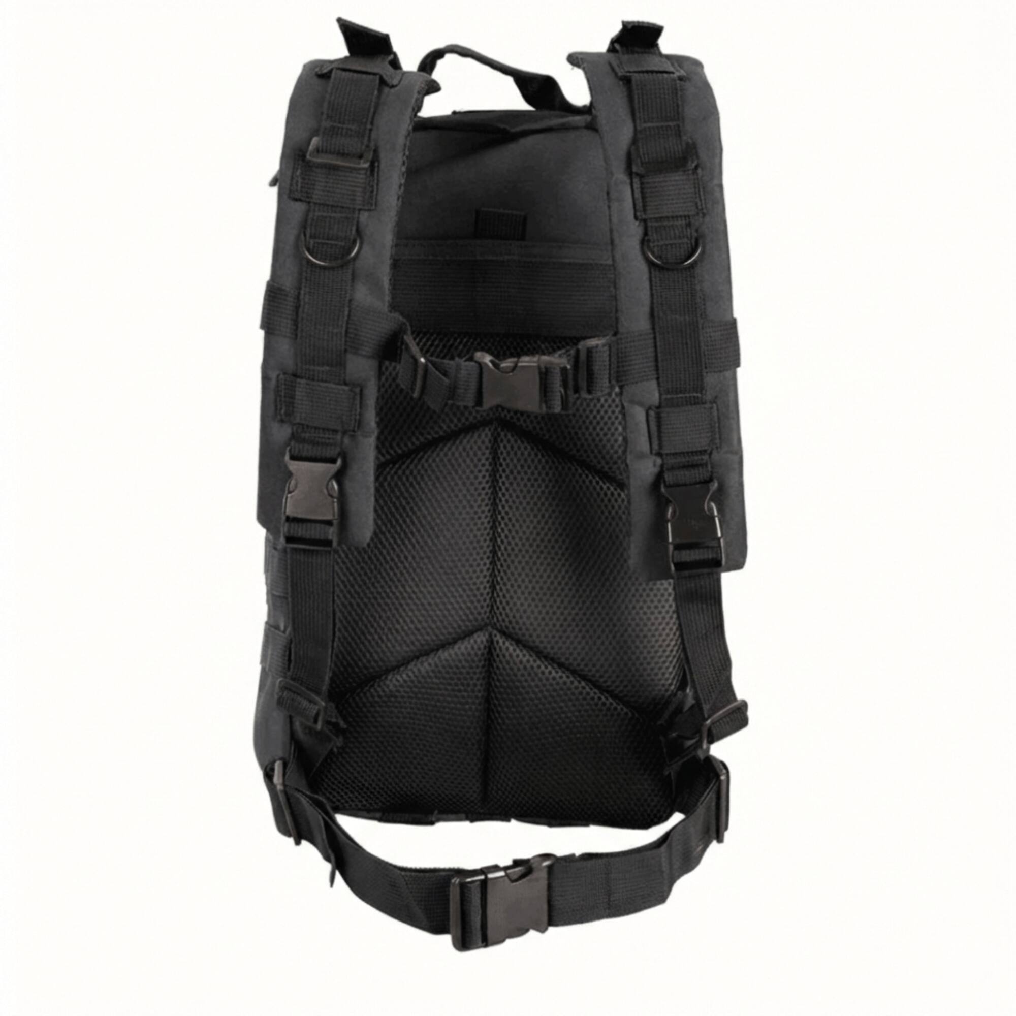 Alt View 2. XGear Tactical - Small 30L Tactical Backpack Survival Bag - Black.