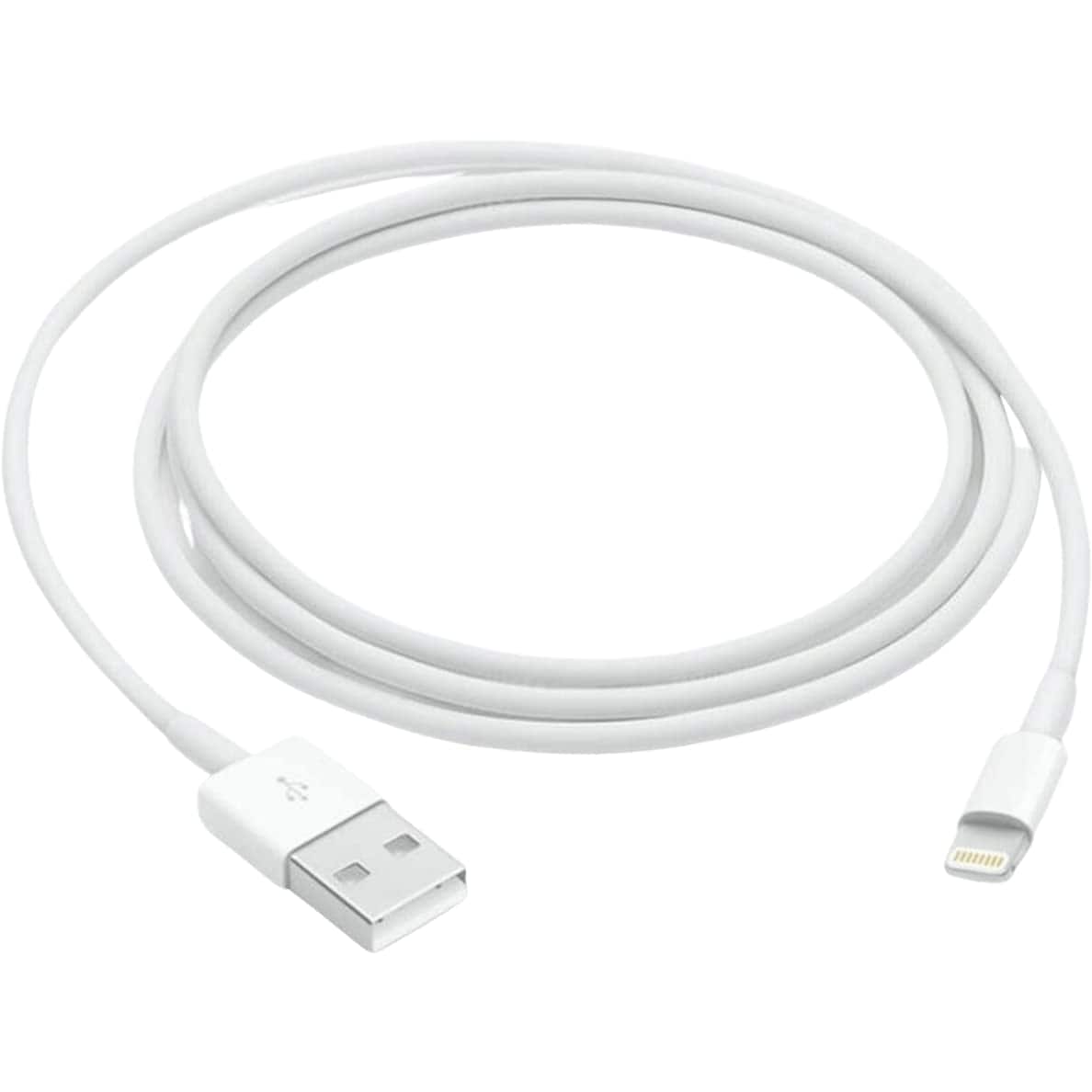 Apple - Lightning to USB Cable (1 m) (MXLY2ZM/A) - White