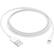 Front. Apple - Apple Lightning to USB Cable (1 m) (MXLY2ZM/A) - White.