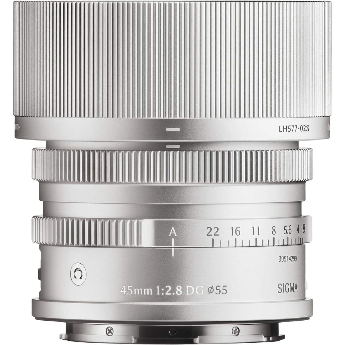 Sigma - 45mm f/2.8 DG Contemporary Lens for L Mount, Silver
