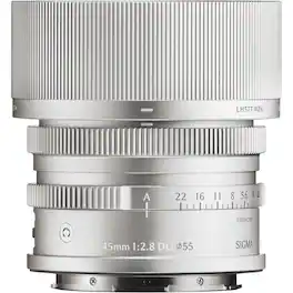 Sigma - 45mm f/2.8 DG Contemporary Lens for L Mount, Silver