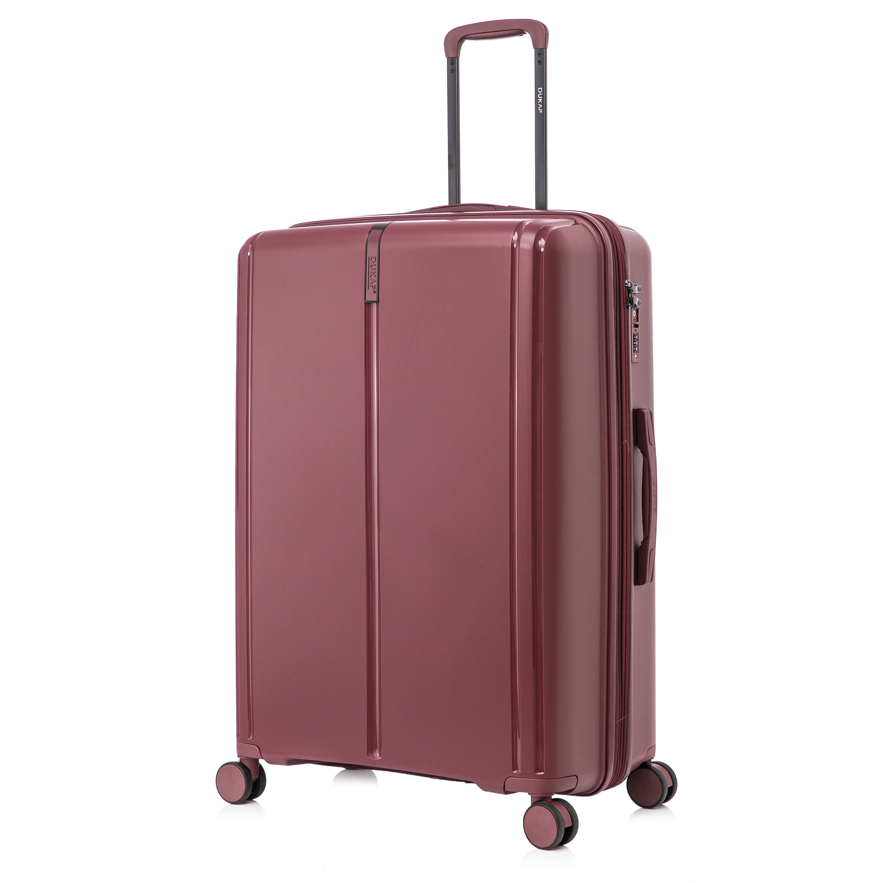 "DUKAP - Airley Lightweight Hardside Spinner Luggage 28"" - WINE" price history on PriceWatchPro
