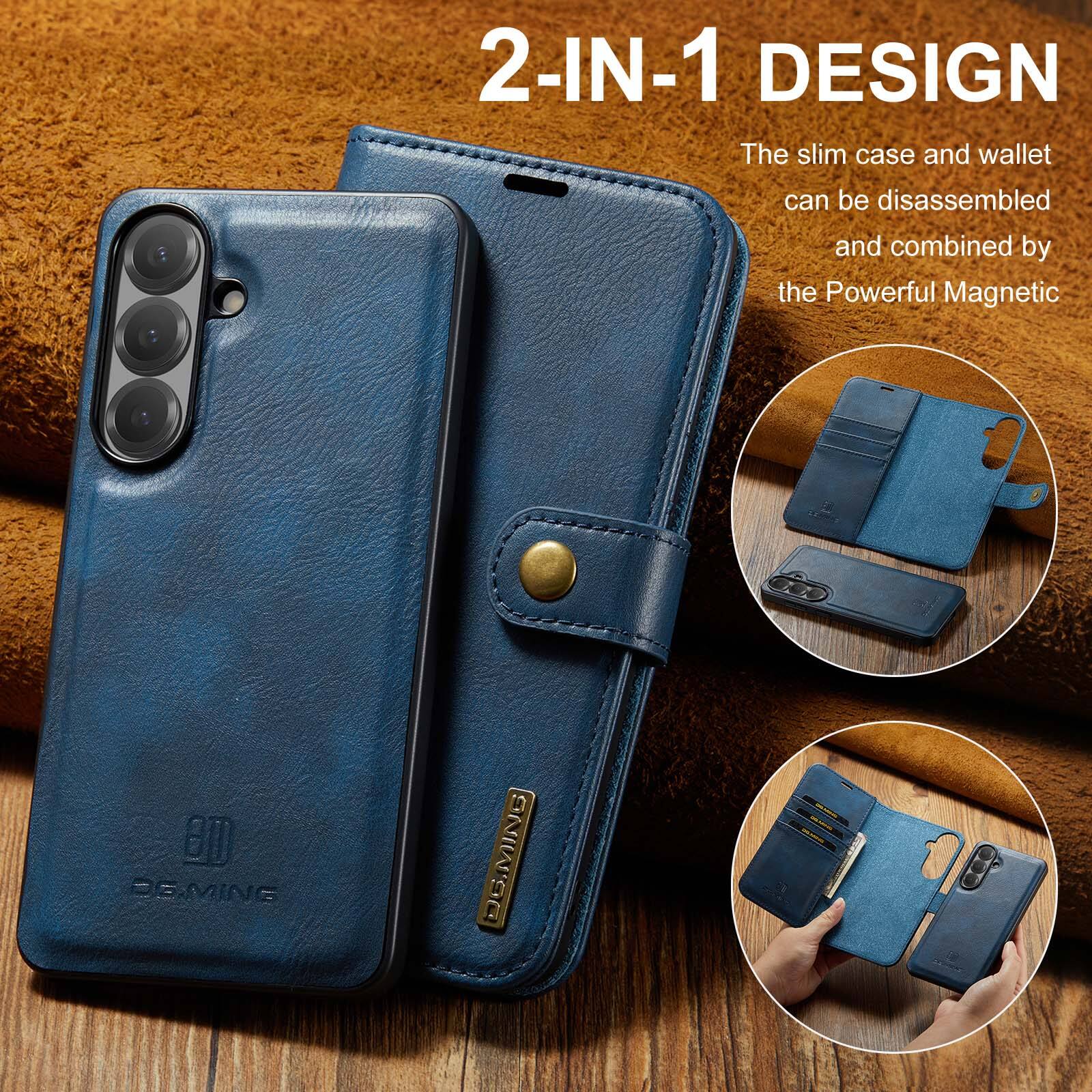 2-IN-1 DESIGN

The slim case and wallet can be disassembled and combined by the Powerful Magnetic