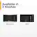 Available in 2 finishes
Stainless Steel
Black