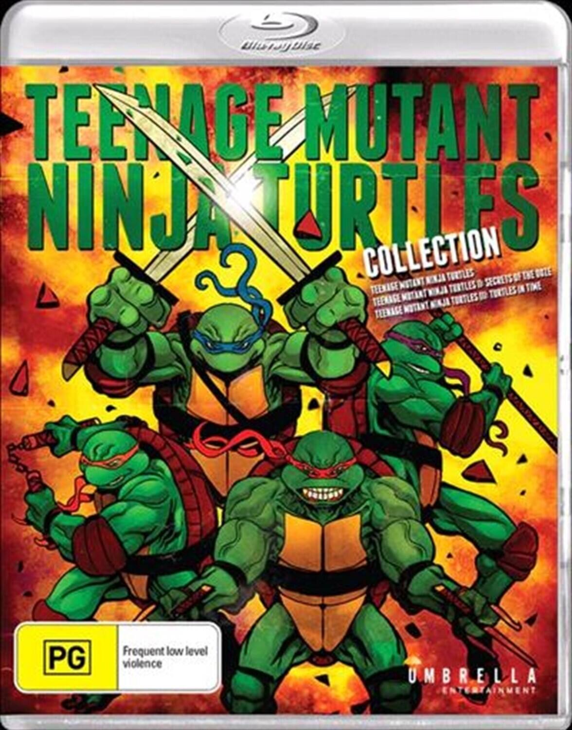 Teenage Mutant Ninja Turtles Trilogy All Region/1080p BLU RAY