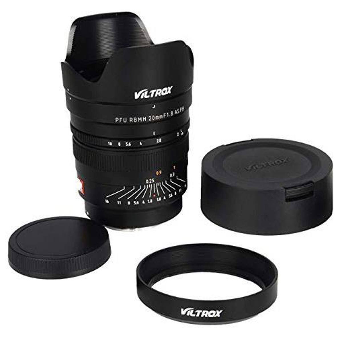 VILTROX F1.8 ASPH PFU RBMH 20mmF1.8 I: & 28 ... 16 56 0.9 LO 0.25 l6 1"1 854. 5.6 HASER VILTROX