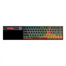 AULA - WIN68 HE 68-Key Hall Effect Magnetic Gaming Keyboard, RGB, Instant Commands, Near-Zero Delay, Custom Actuation - Beast Red (Max Version)