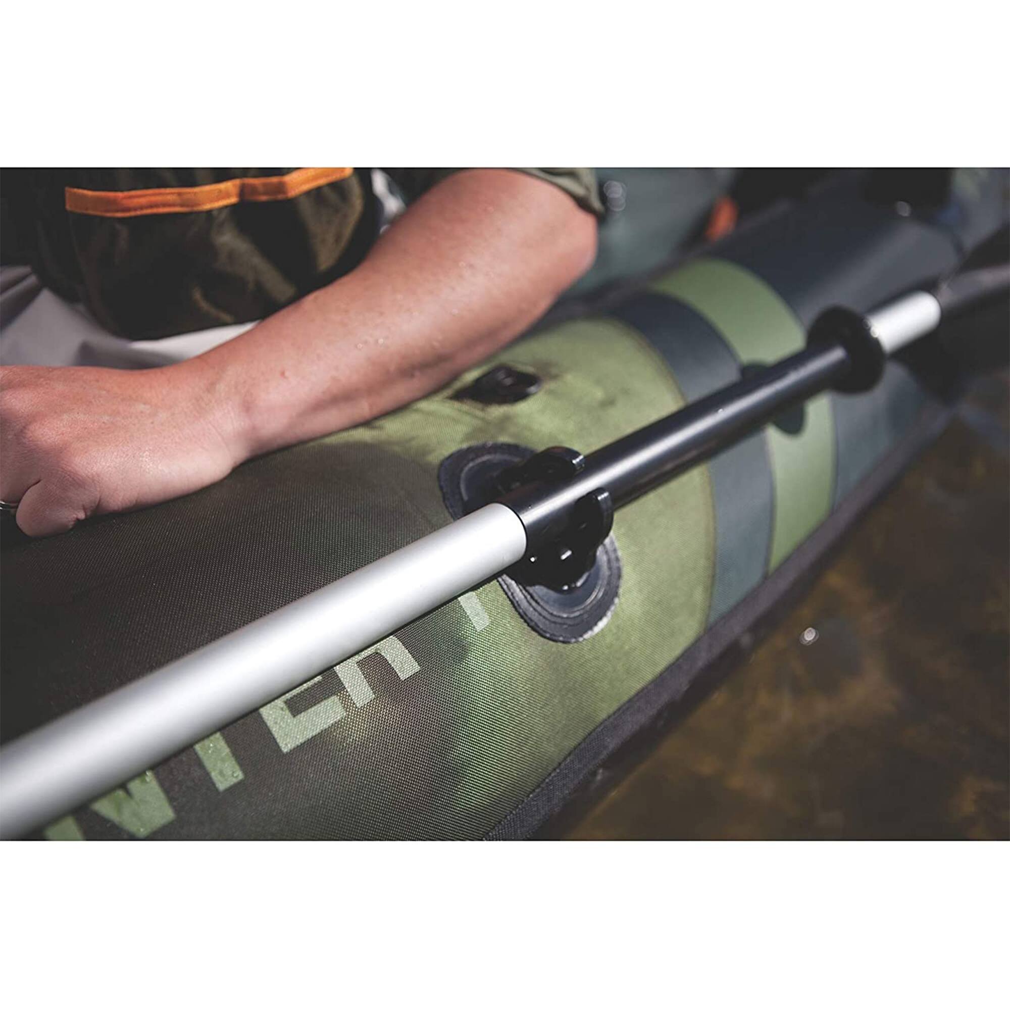 Alt View 3. Sevylor - Sevylor Colorado 2 Person Inflatable Fishing Kayak with Adjustable Seats, Green - Green.