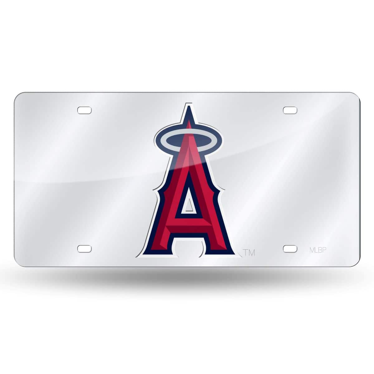 Rico Industries - Los Angeles Anaheim Angels Acrylic License Plate Laser Tag - Multi