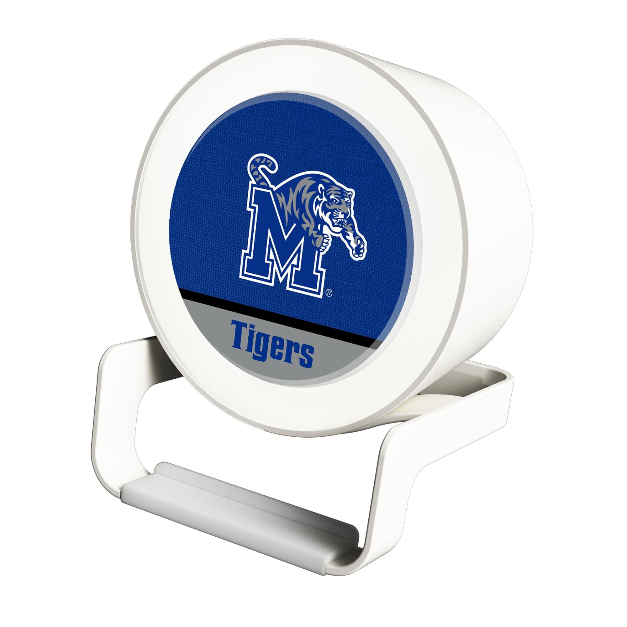 Keyscaper - Memphis Tigers Night Light Wireless Charger And Bluetooth Speaker - Multicolor
